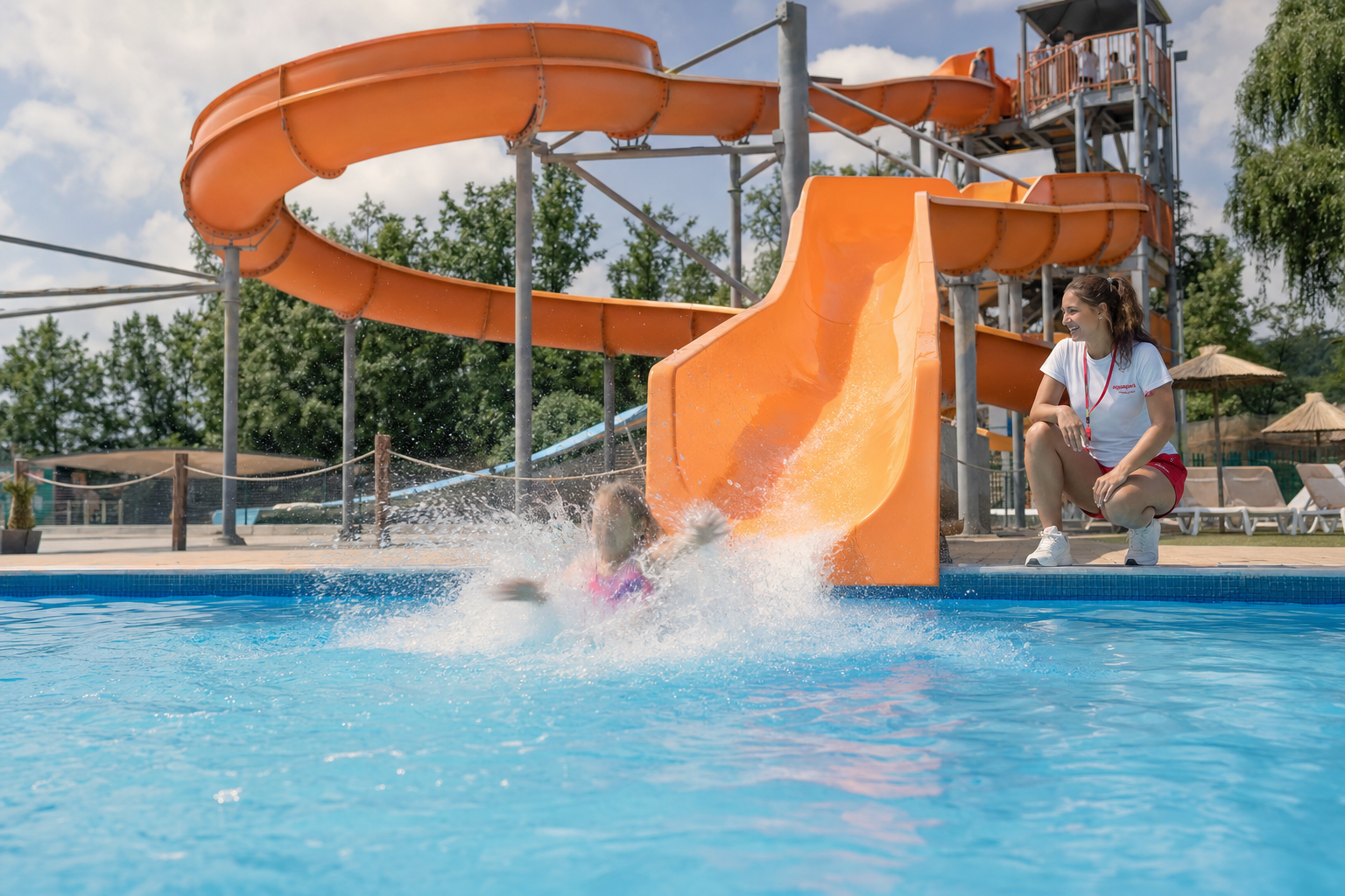 Aquapark připravený na hosty
